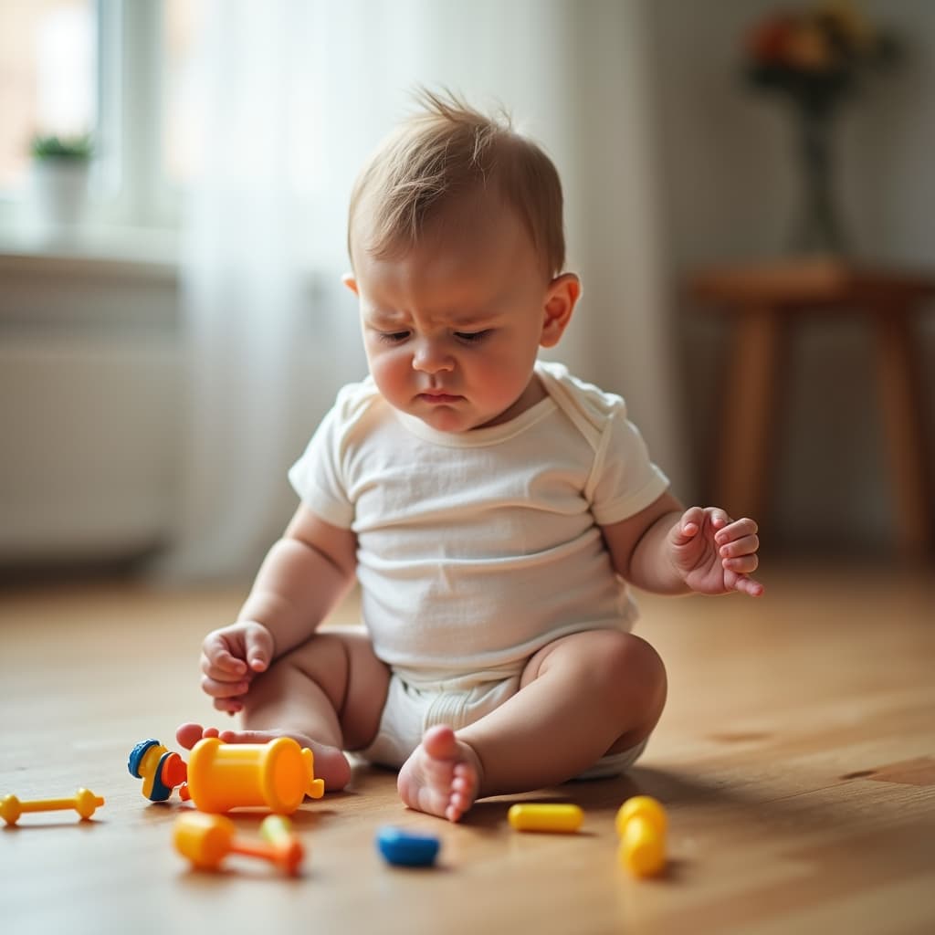 Broken and passive toddler toys
