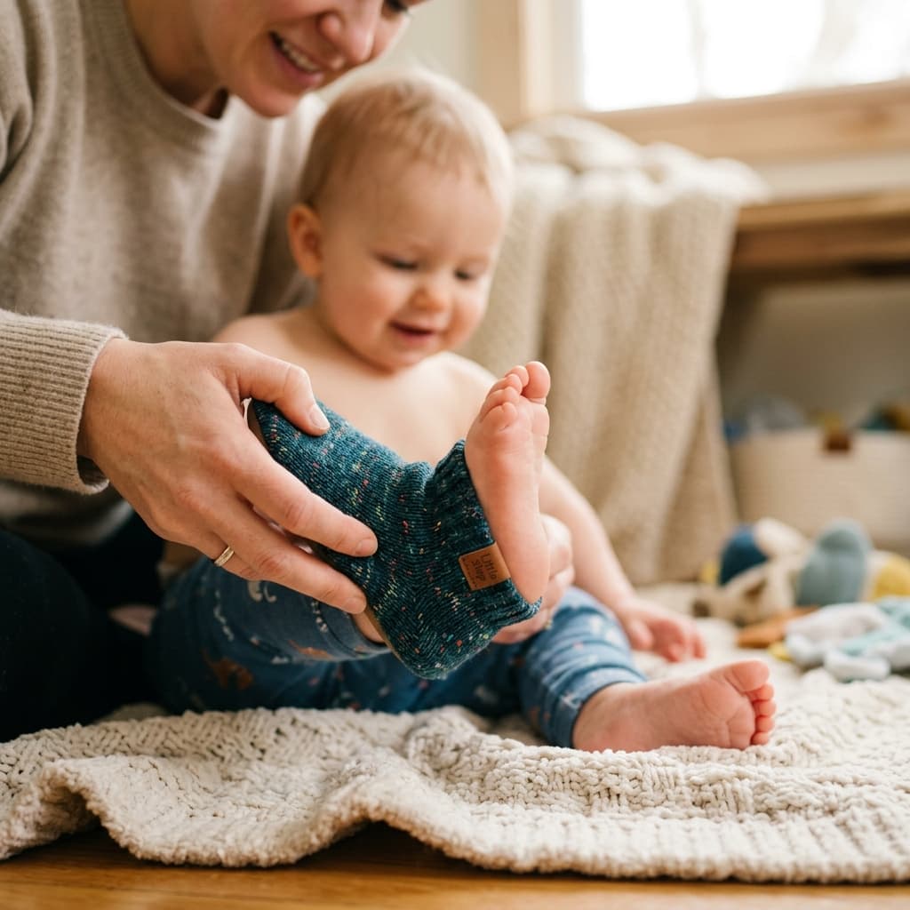 Easy to put on baby shoe