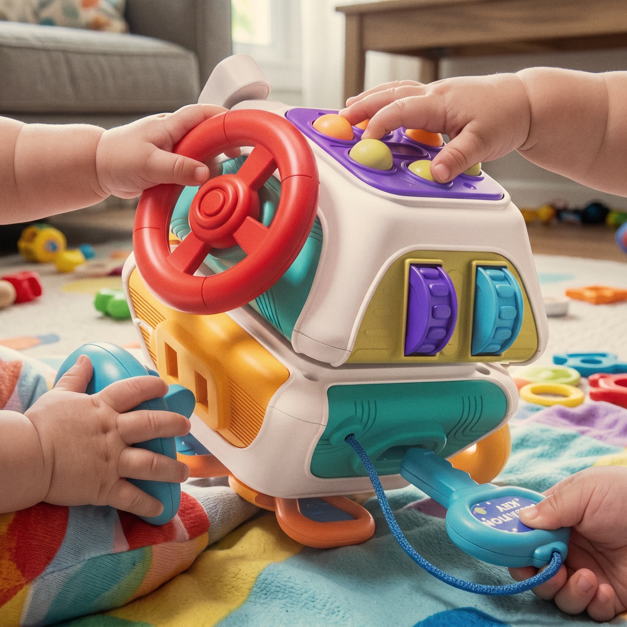 RiseCub Spark 6-in-1 Montessori Cube